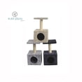 thumbnail image 1 of Arbol Rascador Gato Simple 55 Cm GRIS Katzen 15030-G, 1 of 4