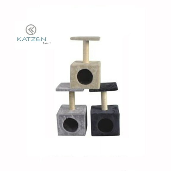 Arbol Rascador Gato Simple 55 Cm BEIGE Katzen 15030-B