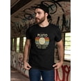 thumbnail image 2 of Smartprints Mens Graphic Tee Black - Never Forget Pluto 100% Cotton Regular Fit, 2 of 4