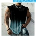 thumbnail image 6 of Vivianyo HD Men's Sleeveless Vest Top Summer Men Casual Fashion Printing Pullover Round Neck Sports Tank Tops Vest, 6 of 6