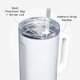 thumbnail image 5 of Vaso Térmico Corkcicle Cruiser 1.2L de Acero Inoxidable Aislado, 5 of 9