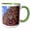 Green/White, variant on 3drose, Church of Our Lady, Market Square, Nuremberg, Germany - Eu10 Mgl0199 - Miva Stock, 11oz Magic Transforming Mug