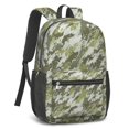 thumbnail image 2 of 17 Inch Lightweight Backpack,PVC Waterproof Oxford Fabric, Ergonomically Designed, with Large Capacity, Camouflage Print, 2 of 5