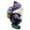 multicolor D, variant on Garden Gnome Statue Resin Miniature Outdoor Dwarf Ornament Weather Resistant Cute Figurine for Yard Patio Porch Lawn Home Indoor Outdoor Decorative Accent