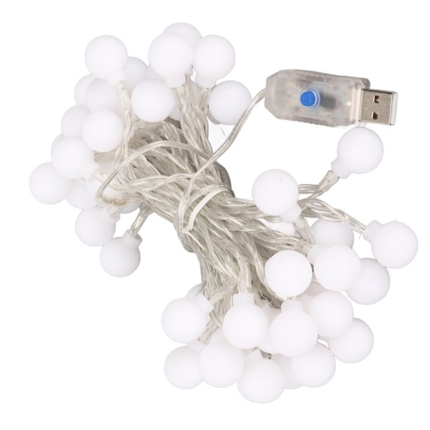 Guirnalda de Luces LED Navideñas Impermeable USB de Colores Cálidas para Interiores 8 Modos Guirnalda de Luces Multicolor Luces Centelleantes con Mando a Distancia y