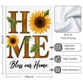 thumbnail image 3 of 2 Pcs Funny Kitchen Towels,Bless Our Home Sunflower Microfiber Dish Towels,Kitchen Tea Towels,Kitchen Towel Set (18" X 26"), 3 of 3