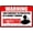 Warning Sign 3, variant on Servants Quarters Sign – 8x12 Inch RustFree Aluminum,Weatherproof & UV Protected,Distinctive Room Sign for Home,Business,or Private Property Use