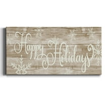 Happy Holidays- Gallery Wrapped Canvas