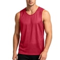 thumbnail image 2 of Qiyinn Men's Sleeveless Vest Tank Top | Casual Solid Color Muscle Vest for Gym, Summer Layering, 2 of 7