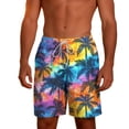thumbnail image 7 of Mens Swim Trunks with Compression Liner Upf 50+ Swimming Shorts with Compression Liner 2 In 1 Board Shorts Quick Dry Swimming Trunks with Pockets, 7 of 7