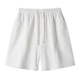 thumbnail image 2 of Men's Casuals Solid Color Sports Shorts, Joggers, Elastic Waist Pocket, Lightweight Breathable Quick Dry, Outdoor Gym Running Hiking, Summer | AESTIVO,Gray 2XL, 2 of 8