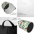 thumbnail image 6 of DouZhe Waterproof Collapsible Large Laundry Baskets, Beige Photinia Arbutifolia Prints Circular Hamper with Handles, 6 of 7