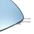 thumbnail image 4 of Left Driver Side Rearview Mirror Glass Replacement Heated Blue Glass with Back Fit for Citroen C5 08-16, 4 of 6