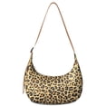 thumbnail image 1 of Sac Ravioli Mignon à Imprimé Guépard pour Femmes, Sac Bandoulière Motif Léopard avec Sangle Ajustable, Sac à Main en Nylon Élégant pour Magasinage, Randonnée Ou Activités de Plein Air, 1 of 5