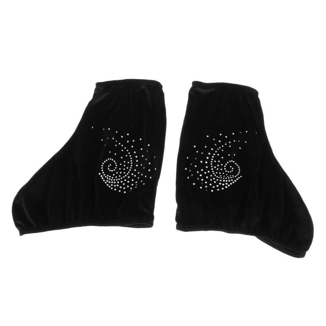 Greeniant 1 par de fundas protectoras para botas de patinaje sobre hielo para mujeres y hombres XXL Ropa Deportiva, Zapatos Negro XXXL
