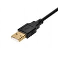 thumbnail image 2 of Monoprice USB/Lightning Cable - 15 Feet - Black | USB-A to Mini-B, 5-Pin, 28AWG conductors, 2 of 5