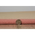 thumbnail image 4 of Linon Empire Machine Tufted Wool 9'10"x13' Rug in Sisal and Burnt Orange, 4 of 8