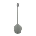 thumbnail image 2 of Bath Bliss Tulip Toilet Bowl Brush in Grey with 2 Pack Replacement Brushes, 2 of 4