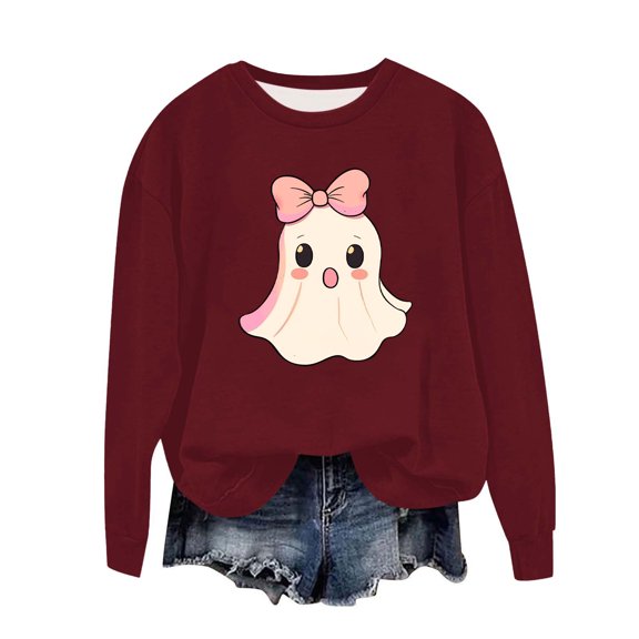 Raeneomay Long Sleeve Shirts for Women Long Sleeved Half Zip Spliced Hooded SweatShirt