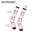 thumbnail image 5 of Balery Gnome Camping Printed Novelty Socks Men's Women's Crew Socks Sports Socks Knee High Socks Cotton Socks Quirky and Cool Socks, 5 of 9