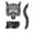A, variant on Honmine Werewolf Wolf Costume Set with Ear Headband, Gloves Tail and Mask for Halloween, Animal Dress Up Accessories for Adults and Teens, One Kit