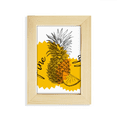 thumbnail image 1 of Yellow Pineapple Drawing Fruit Desktop Display Photo Frame Picture Art Painting 5x7 inch, 1 of 3