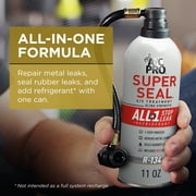 A/C Pro Super Seal All-in-one Stop Leak, 11 oz, Aerosol, 1 Pack, California Compliant