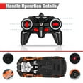 thumbnail image 6 of Wupuaait 1:18 RC Car Lamborghini Transformer Electric Remote Control Racing Car Toys Gift for 3-12 Years Old Kids, Orange, 6 of 6