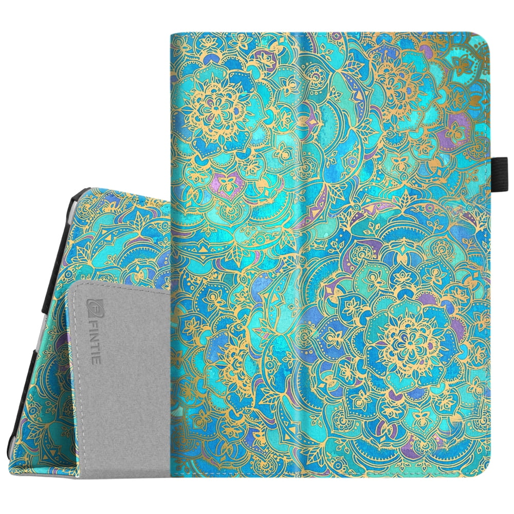 Fintie Case for iPad 9.7 2018/2017, iPad Air 2, iPad Air - Slim Fit Vegan Leather Folio Stand Cover for iPad 6th / 5th Gen, iPad Air 1/2, Shades of Blue