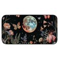 thumbnail image 2 of Shiartex Moon Flowers Butterflies Outdoor Doormat for Home Entrance Outside Entryway Yard Floor Patio, Anti-Slip Felt Mat for All Seasons 19.68*39.37 in, 2 of 6