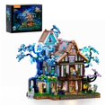 thumbnail image 1 of Set de construcción de ladrillos Lumibricks Sylvan-Inn Casa del árbol con luces LED, 1 of 8