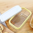 thumbnail image 3 of Caja protectora para rebanador de mantequilla 2 en 1, contenedor de almacenamiento para mantequilla, 3 of 4