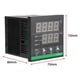thumbnail image 5 of M Buder Controlador Digital de Temperatura y Humedad Montado en Panel MH0302 7.2 cm / 2.8 inches, 5 of 9
