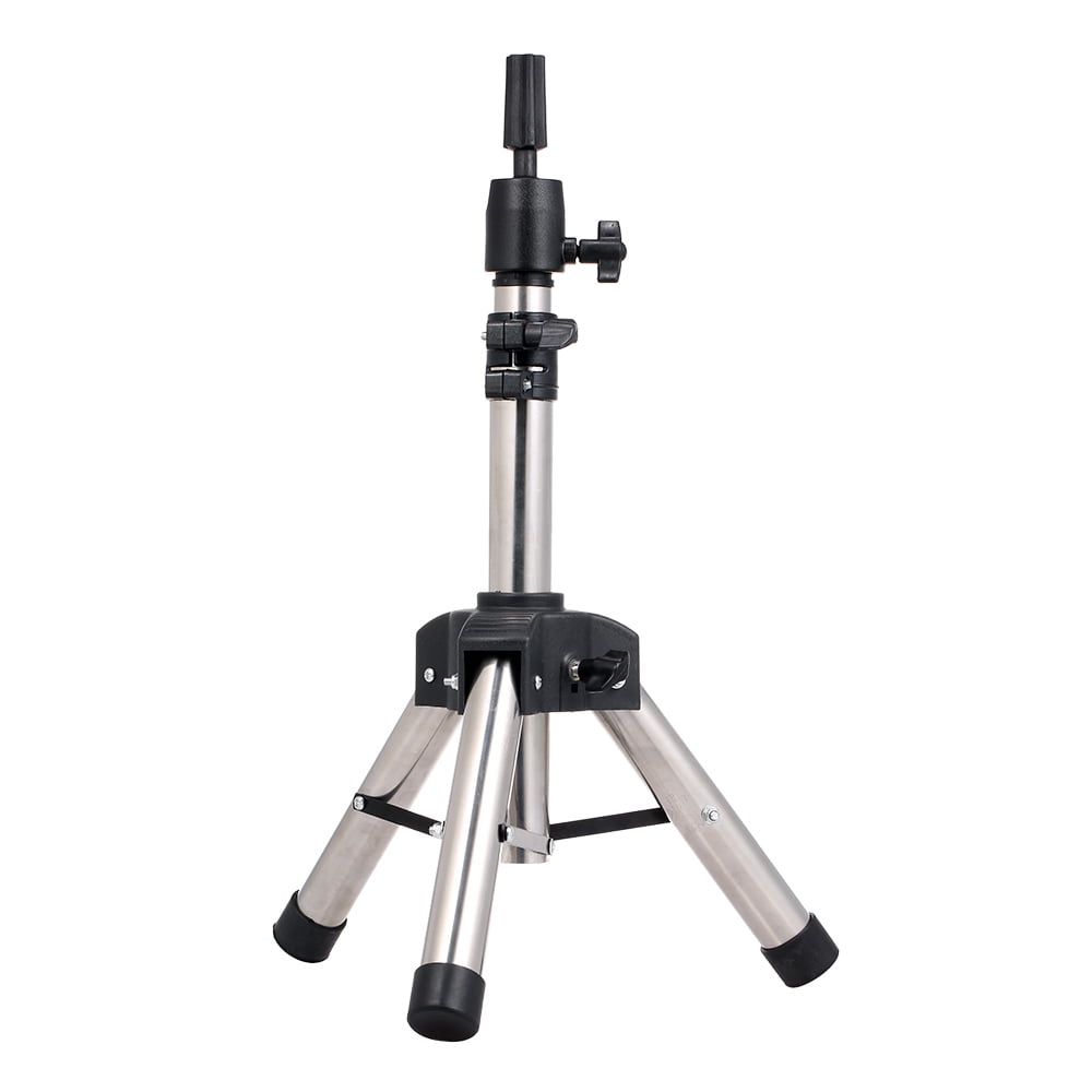 Metal Tripod Stand with Thick Leg Adjustable Block Head Tripod