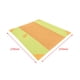 thumbnail image 2 of Manta de playa impermeable multiusos para picnic, jardín, patio y senderismo. Naranja amarillo, 2 of 9