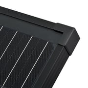 Mega 100 Watt Portable Solar Panel Black