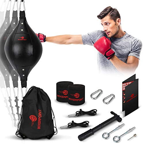 Double End Bag Boxing Set Double Ended Punching Ball Speed Striking