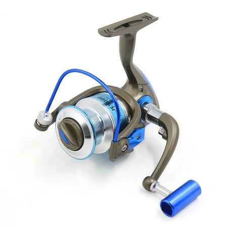 8BB 5.2:1 Foldable Spinning Reels Metal Left/Right Fishing Reel Blue JC5000
