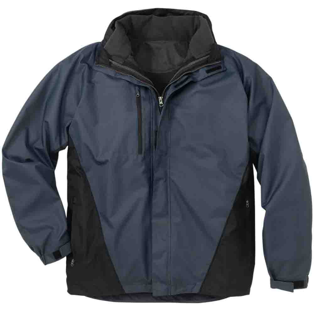 River's End 3In1 Jacket Mens Winter Insulated Blue