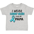 thumbnail image 3 of Inktastic I Wear Light Blue for My Papa Boys or Girls Toddler T-Shirt, 3 of 5