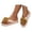 Gold, variant on Floral Platform Thong Sandals Lightweight Summer Beach Slides For Women Casual Outdoor Comfort