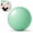 Green, variant on 9.8-Inch Mini Exercise Ball, Anti-Burst Pilates & Yoga Ball for Core Training, Balance & Stretching, Non-Slip Stability Ball, Purple