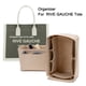 thumbnail image 2 of Organizador de bolsos de fieltro para bolso de mano RIVE GAUCHE con funda grande para iPad, bolsa de maquillaje con inserto para guardar bolsos, forro interior para bolsos de mujer, 2 of 5