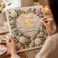 thumbnail image 3 of Diamond Painting, Diamond Art Club Diamond Painting Kits, Diamond Art, Memorial Themed DIY Pearl Art Painting Kit, Sentimental Hand‑Craft Project for Meaningful Home Decoration, 3 of 5