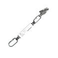 thumbnail image 2 of Greeniant Cuerda de bloqueo, accesorios deportivos prácticos, herramientas deportivas exteriores multifuncionales, anticaídas para trepar árboles, Escalada 8 mm legierter Stahl Greeniant OD019780-02, 2 of 6