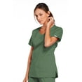 thumbnail image 3 of Cherokee Workwear Core Stretch Women's Scrubs Top V-Neck 4727, 3 of 6