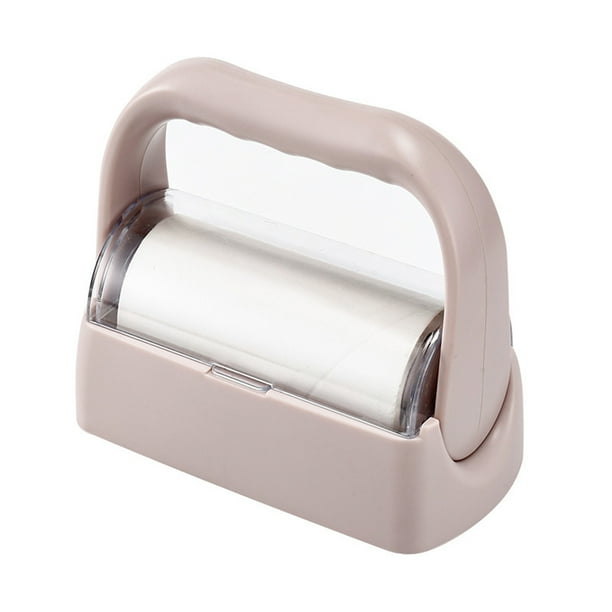 Sticky Reusable Dust Lint Roller with Base for Clothes Carpet Lint