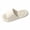Beige, variant on Unisex Massage Slippers Beige Non Slip Quick Dry Lightweight EVA House Shoes for Indoor Outdoor Open Toe Bathroom Slippers,Size 6.5-7