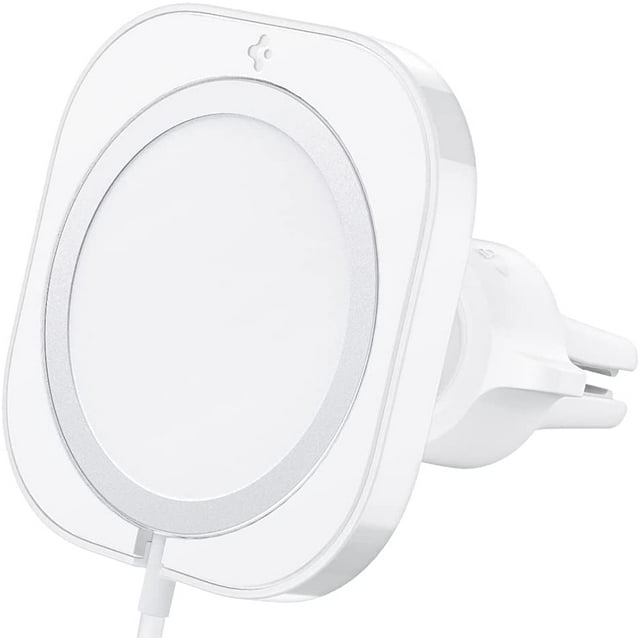 Spigen Mag Fit Phone Holder Car Mount Designed for Magsafe (Charger Not Included)(Requires USB-C Car Charger)