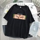 thumbnail image 1 of Blusa Playera Camiseta Estampada Casual De Manga Corta Suelta Para Mujer / Comic Figura One Piece Luffypangjing, 1 of 4